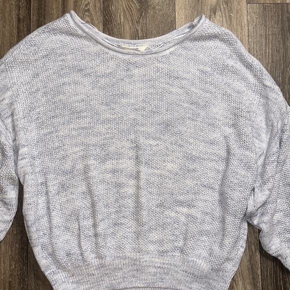 Blue & White Knit Sweater - Picture 3 of 7